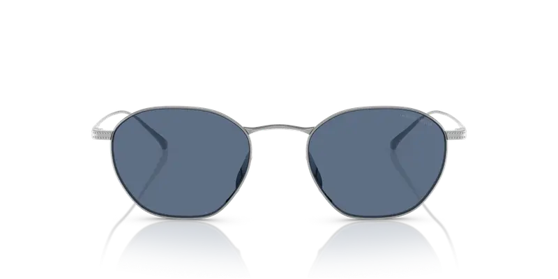 Giorgio Armani Occhiali da sole Uomo Argento 836601 miniatura 2