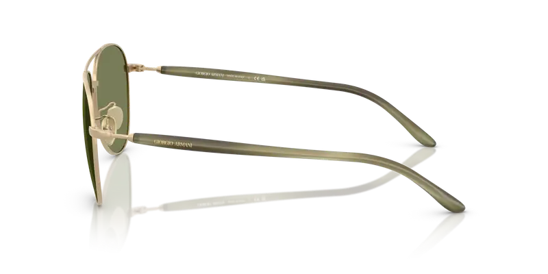 Giorgio Armani Occhiali da sole Uomo Oro 837310 miniatura 3