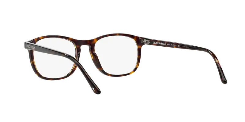 Giorgio Armani Uomo AR7003 5026 Montature da vista Acetato Tartaruga Trasparente Squadrata Normale miniatura 3