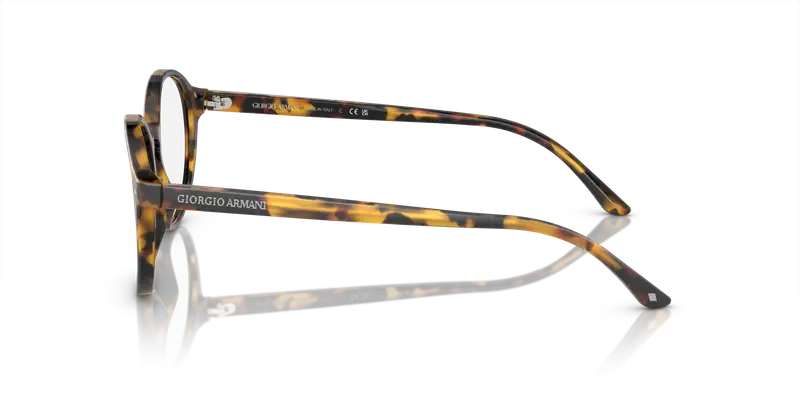 Giorgio Armani Uomo AR7004 5011 Montature da vista Acetato Tartaruga Trasparente Pantos Normale miniatura 3