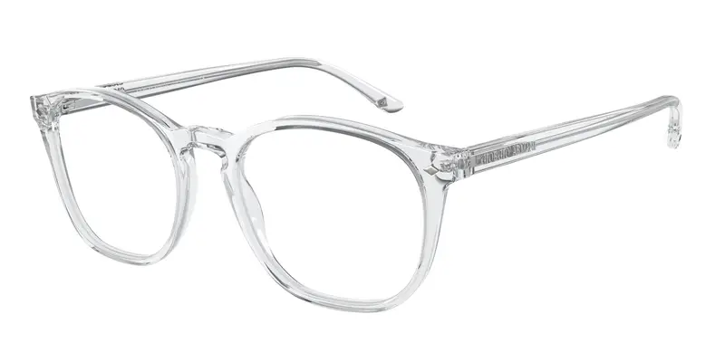 Giorgio Armani Uomo AR7074 5893 Montature da vista Acetato Trasparente Trasparente Pantos Normale