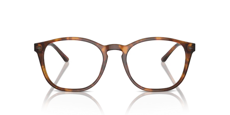 Giorgio Armani Uomo AR7074 5988 Montature da vista Acetato Tartaruga Trasparente Pantos Normale miniatura 2