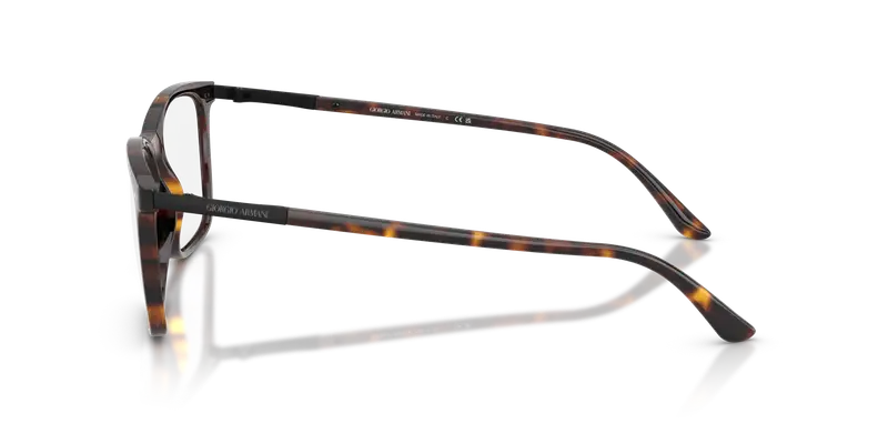 Giorgio Armani Uomo AR7122 6273 Montature da vista Nylon Tartaruga Trasparente Squadrata Normale miniatura 3