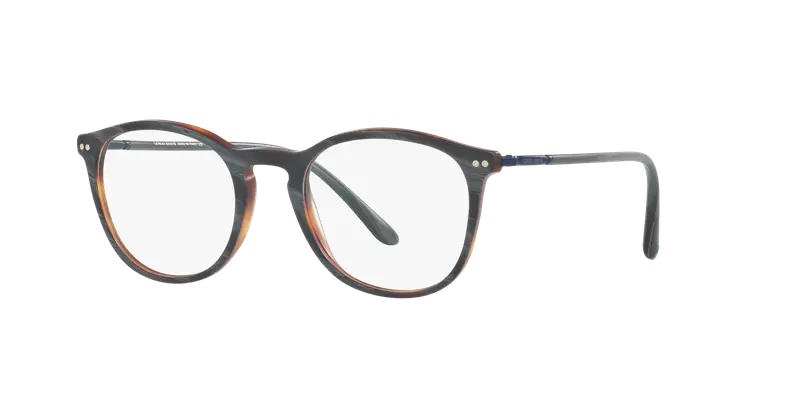 Giorgio Armani Uomo AR7125 5570 MATTE GREY HORN Montature da vista Plastica Grigio  Pantos