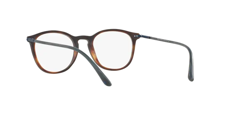 Giorgio Armani Uomo AR7125 5570 MATTE GREY HORN Montature da vista Plastica Grigio Pantos miniatura 3