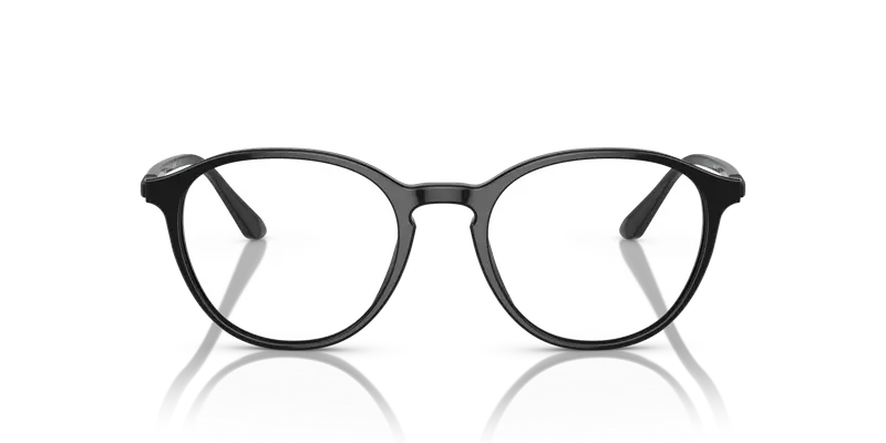 Giorgio Armani Uomo AR7237 5001 Montature da vista Acetato Nero Trasparente Pantos Normale miniatura 2