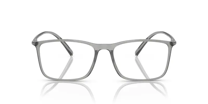 Uomo AR7244U 5948 Montature da vista Iniettato Grigio Trasparente Squadrata Normale miniatura 3