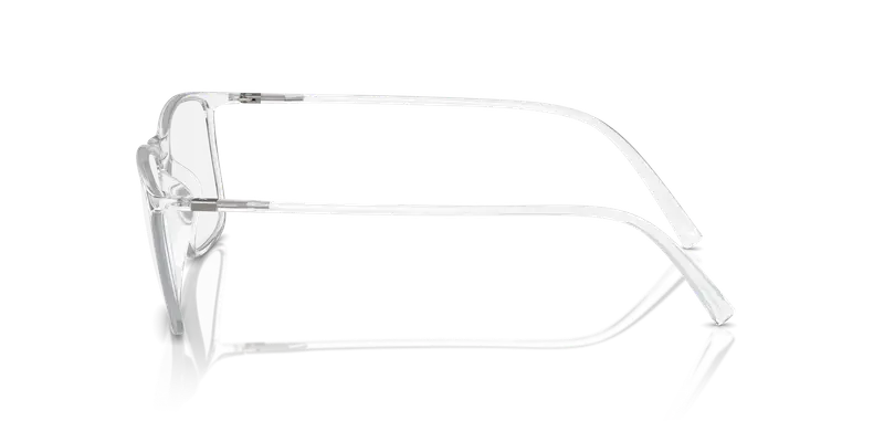 Giorgio Armani Uomo AR7244U 6126 Montature da vista Iniettato Trasparente Trasparente Squadrata Normale miniatura 3