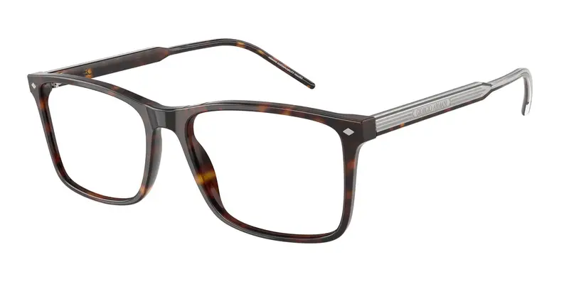 Giorgio Armani Uomo AR7258  5879 Montature da vista Acetato Tartaruga Trasparente Squadrata Normale