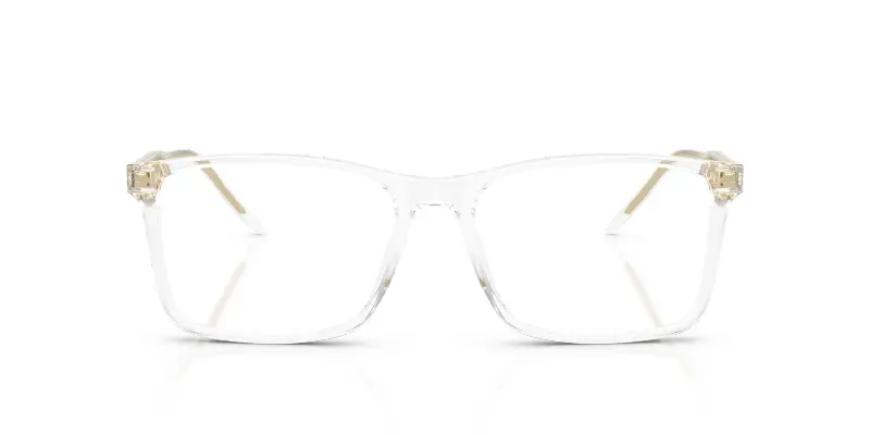 Uomo AR7258 6075 Montature da vista Acetato Trasparente Trasparente Squadrata Normale miniatura 3