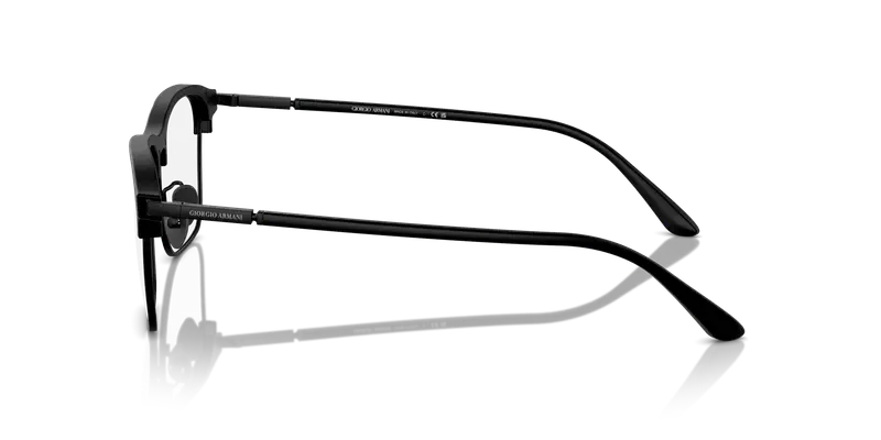 Giorgio Armani Uomo AR7262 5042 Montature da vista Acetato Nero Trasparente Squadrata Normale miniatura 3