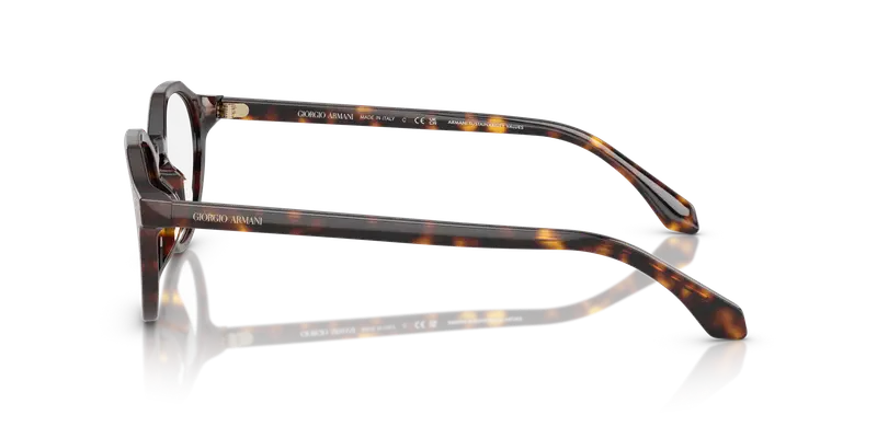 Giorgio Armani Uomo AR7264U 5879 Montature da vista Acetato Tartaruga Trasparente Pantos Normale miniatura 3