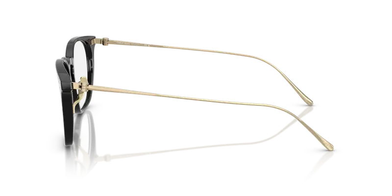 Giorgio Armani Uomo AR7271T 6060 Montature da vista Acetato Nero Trasparente Pillow Normale miniatura 3