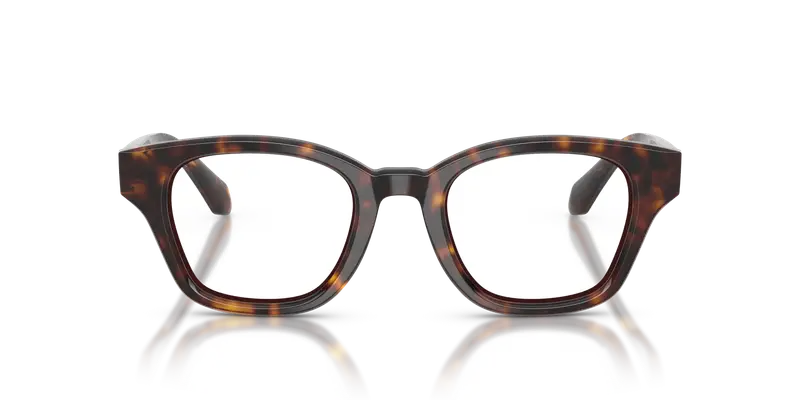 Giorgio Armani Uomo AR7274 5879 Montature da vista Acetato Tartaruga Trasparente Pillow Normale miniatura 2