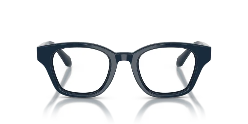 Giorgio Armani Uomo AR7274 6223 Montature da vista Acetato Blu Trasparente Pillow Normale miniatura 2