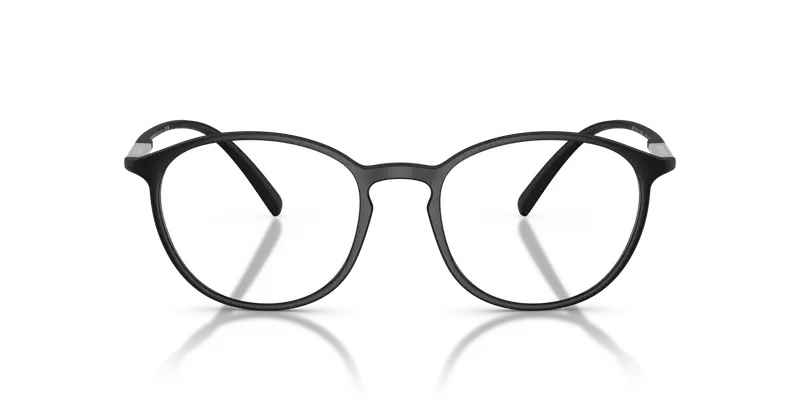 Giorgio Armani Uomo AR7275U 5042 Montature da vista Iniettato Nero Trasparente Pantos Normale miniatura 2