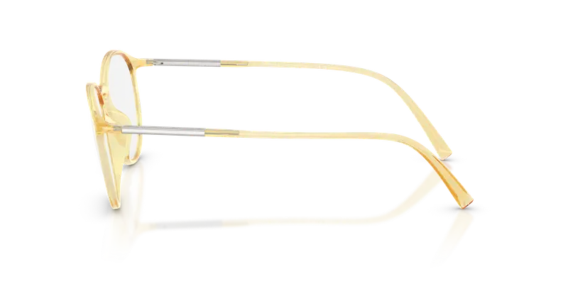 Giorgio Armani Uomo AR7275U 6238 Montature da vista Iniettato Giallo Trasparente Pantos Normale miniatura 3