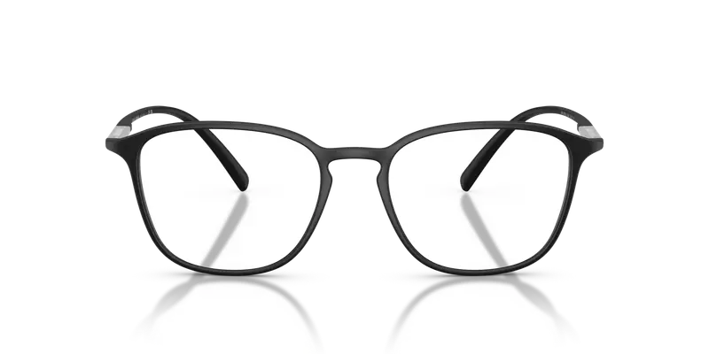 Giorgio Armani Uomo AR7276U 5042 Montature da vista Iniettato Nero Trasparente Pillow Normale miniatura 2