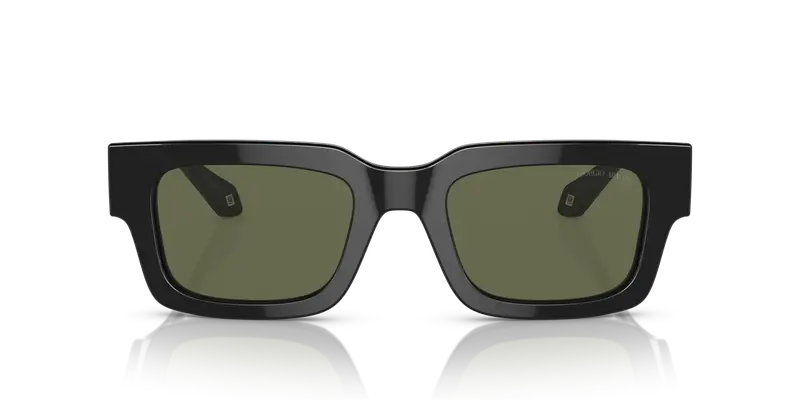 Giorgio Armani Occhiali da sole Uomo Nero 858301 miniatura 2