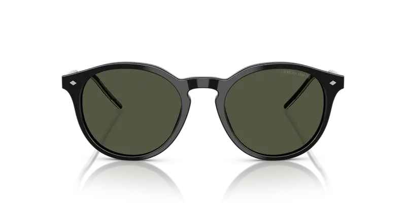 Giorgio Armani Occhiali da sole Uomo Nero 838405 miniatura 2