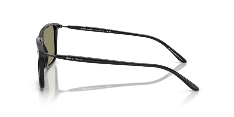 Giorgio Armani Occhiali da sole Uomo Nero 846851 miniatura 3