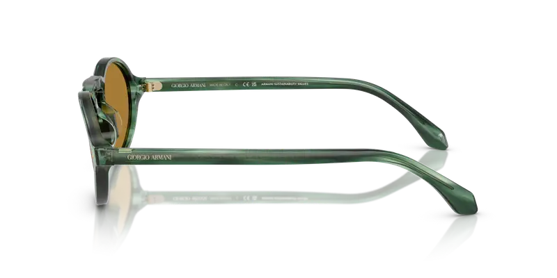 Giorgio Armani Occhiali da sole Uomo Marrone 837208 miniatura 3