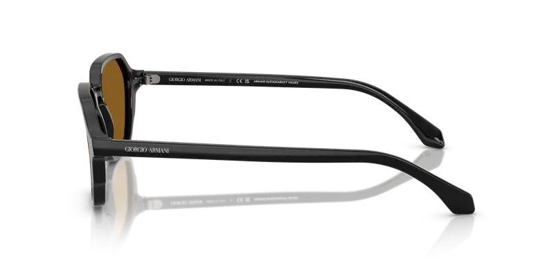 Giorgio Armani Occhiali da sole Uomo Marrone 837224 miniatura 3