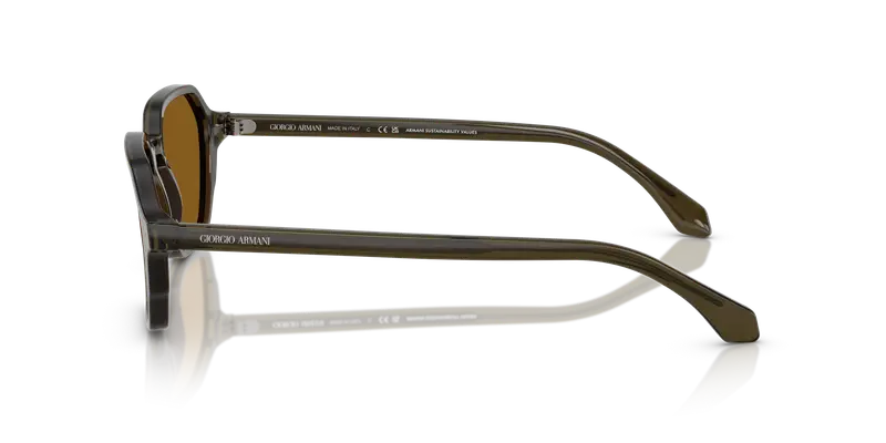 Giorgio Armani Occhiali da sole Uomo Marrone 837225 miniatura 3