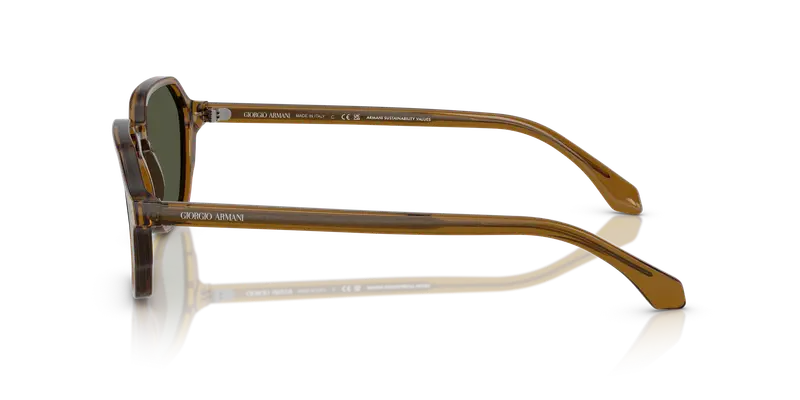 Giorgio Armani Occhiali da sole Uomo Verde 837228 miniatura 3