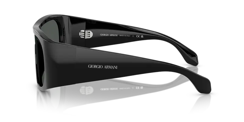 Giorgio Armani Occhiali da sole Uomo Grigio 837445 miniatura 3