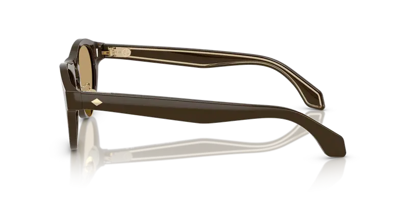 Giorgio Armani Occhiali da sole Uomo Marrone 838145 miniatura 3