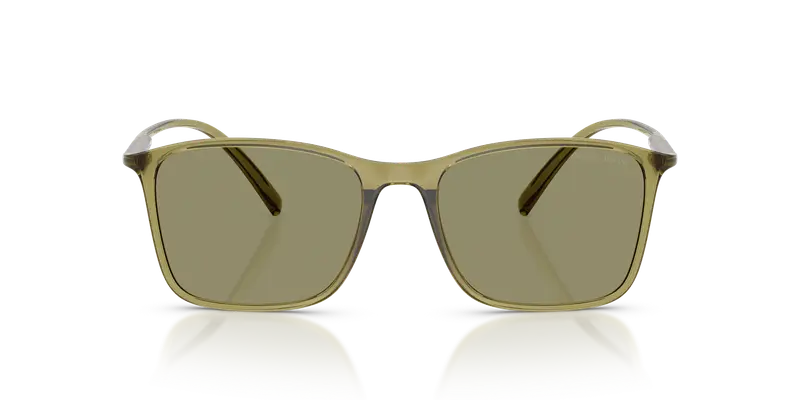 Giorgio Armani Occhiali da sole Uomo Verde 846533 miniatura 2