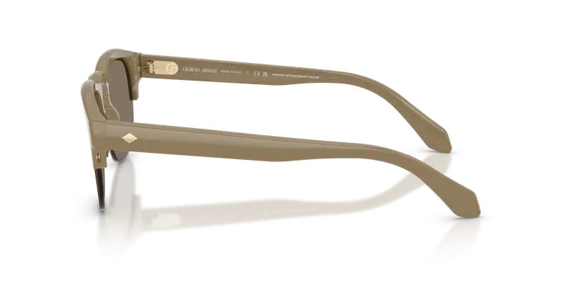 Giorgio Armani Occhiali da sole Uomo Beige 846545 miniatura 3