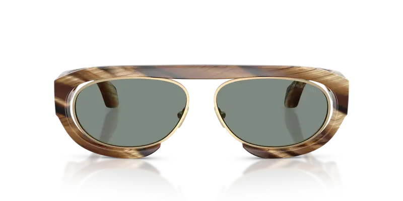 Giorgio Armani Occhiali da sole Uomo Grigio 846503 miniatura 2