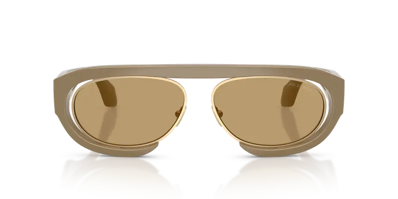 Giorgio Armani Occhiali da sole Uomo Beige 846504 miniatura 2
