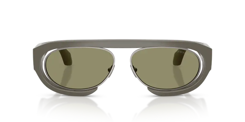 Giorgio Armani Occhiali da sole Uomo Grigio 846505 miniatura 2