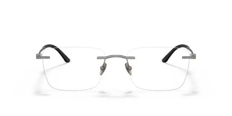 Uomo Giorgio Armani AR5124 3003 Montature da vista Metallo Canna di fucile Squadrata Normale miniatura 3