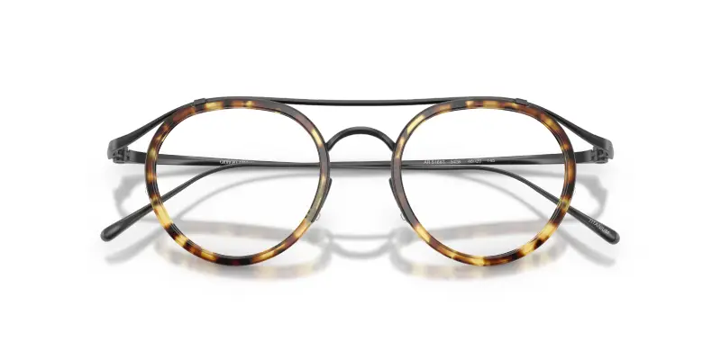 Uomo Giorgio Armani AR5166T 3428 Montature da vista Titanio Nero Trasparente Pantos Normale miniatura 2