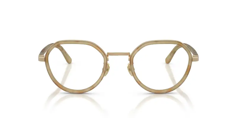 Uomo Giorgio Armani AR5167 6300 Montature da vista Metallo Tartaruga Trasparente Rotonda Normale miniatura 3