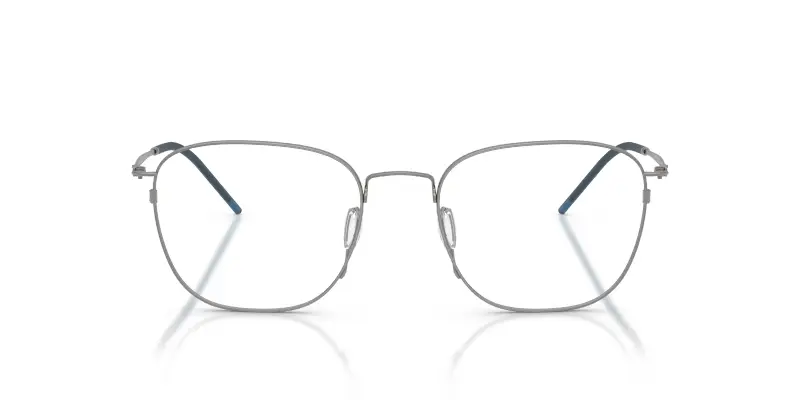 Uomo Giorgio Armani AR5168 3003 Montature da vista Metallo Grigio Trasparente Pillow Normale miniatura 3