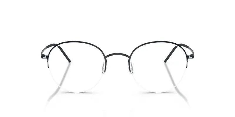 Uomo Giorgio Armani AR5169 3437 Montature da vista Metallo Blu Trasparente Pantos Normale miniatura 3