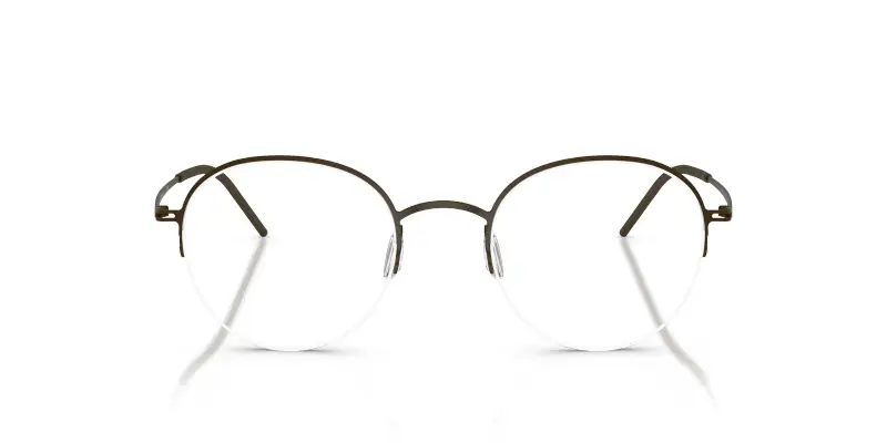 Uomo Giorgio Armani AR5169 3438 Montature da vista Metallo Marrone Trasparente Pantos Normale miniatura 3