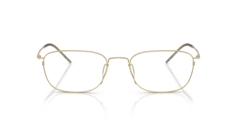 Uomo Giorgio Armani AR5171 3002 Montature da vista Metallo Oro Trasparente Pillow Normale miniatura 3