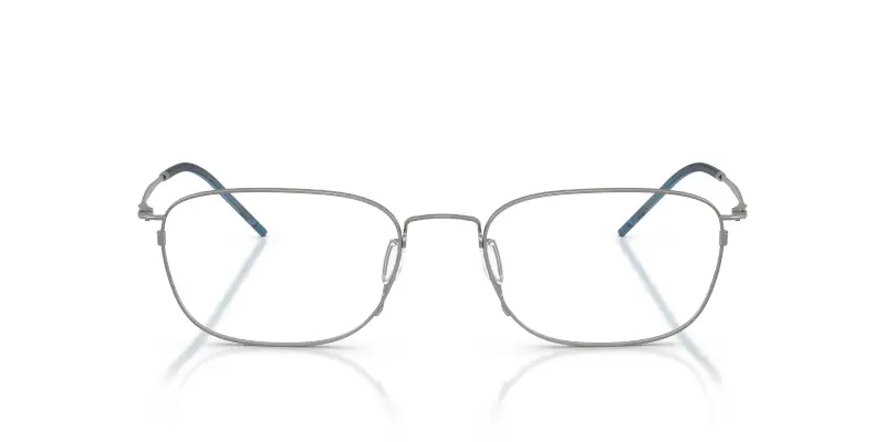 Uomo Giorgio Armani AR5171 3003 Montature da vista Metallo Grigio Trasparente Pillow Normale miniatura 3