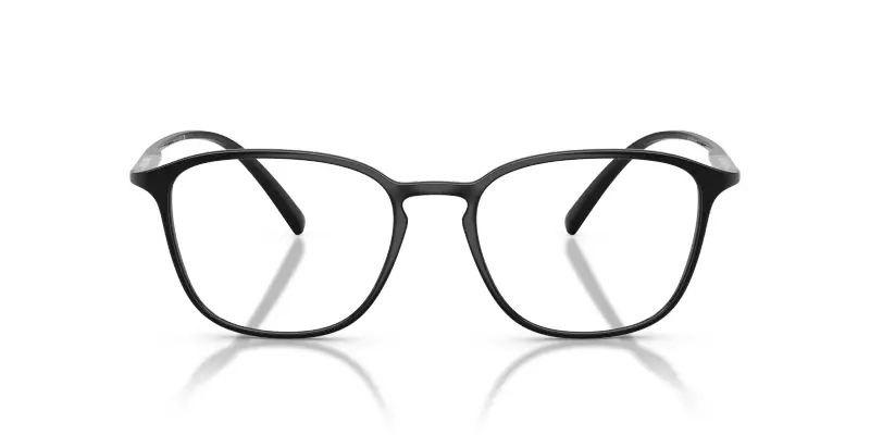 Uomo Giorgio Armani AR7276U 5017 Montature da vista Iniettato Nero Trasparente Pillow Normale miniatura 3