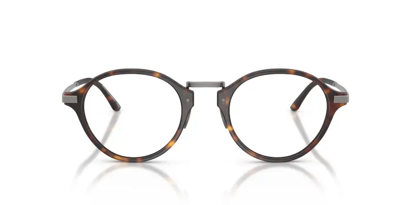 Uomo Giorgio Armani AR7287 6403 Montature da vista Acetato Tartaruga Trasparente Pantos Normale miniatura 3