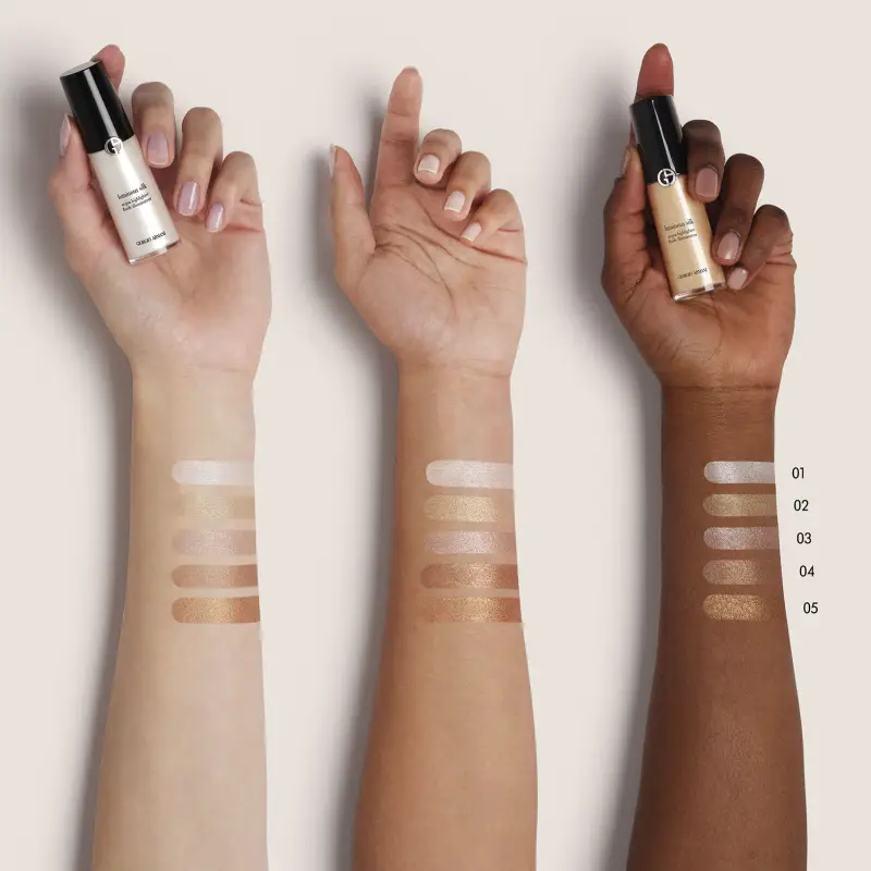 Viso Luminous Silk Acqua Highlighter 1 - Illuminante viso miniatura 5