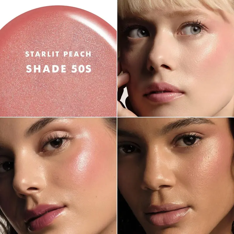 Viso Luminous Silk Cheek Tint Shine 50S Starlit Peach - Blush miniatura 4