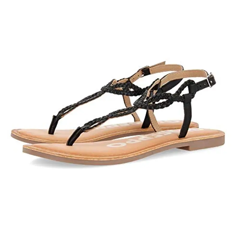 Gioseppo Donna Fyffe Sandali Punta Aperta ,Nero,41 EU