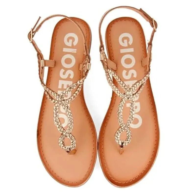 Gioseppo Donna Fyffe Sandali Punta Aperta, Oro, 39 EU miniatura 2